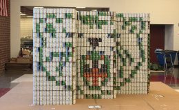 2018 Can-Struction Hall/St. Bede
